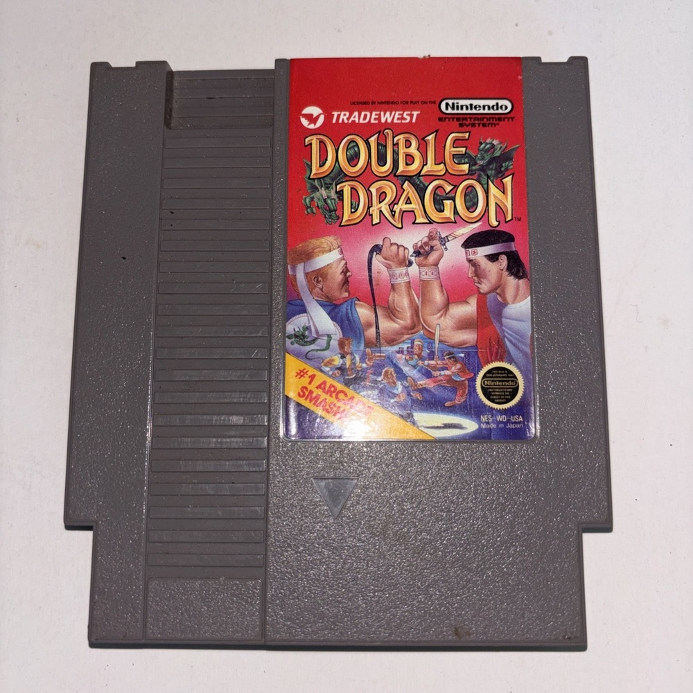 Double Dragon (Nintendo Entertainment System NES,‎ 1988) Nintendo Video Game